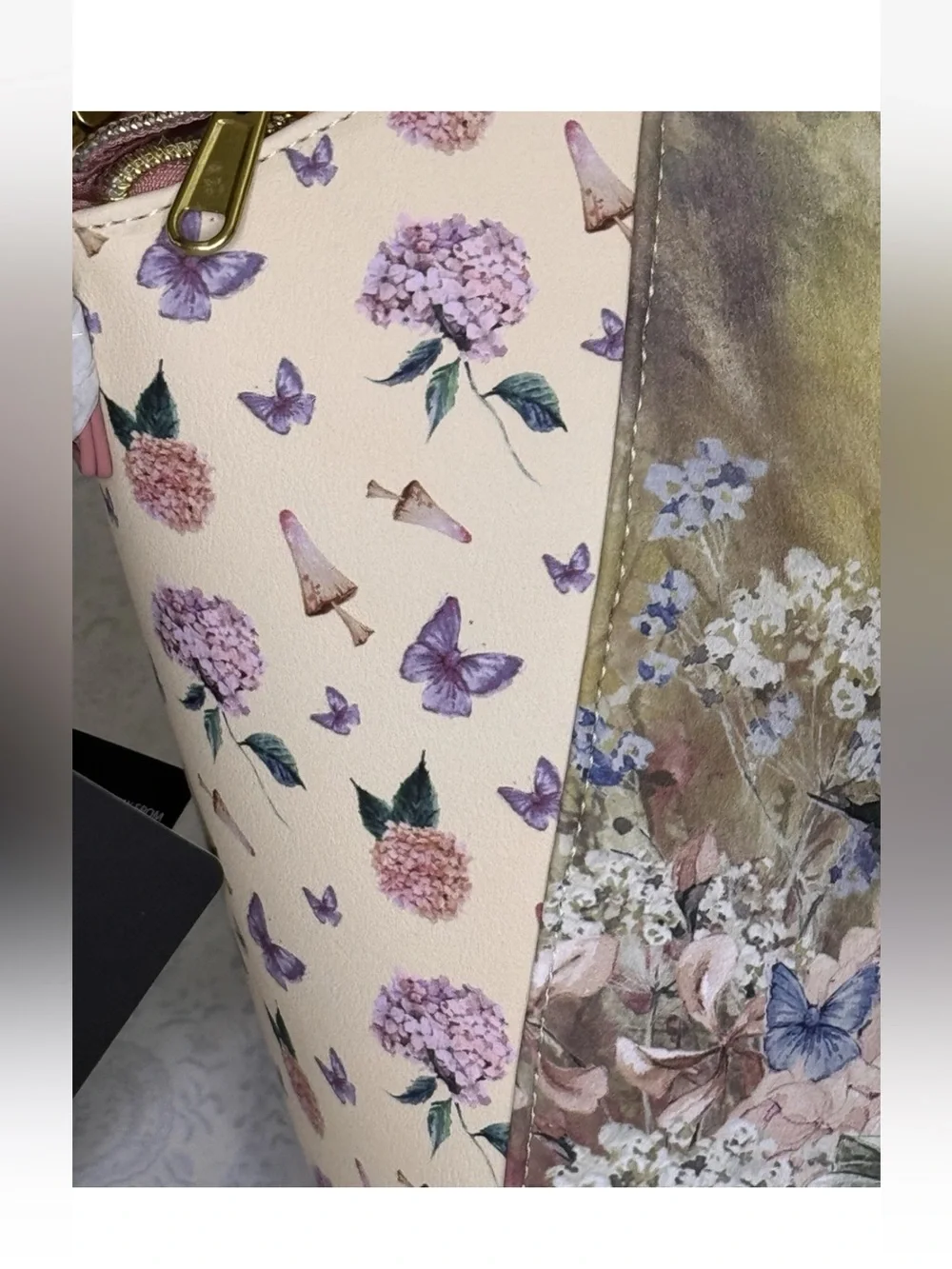 Loungefly Tinkerbell Flower Nap Satchel & Wallet